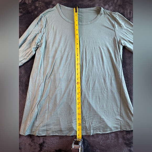 FEQO Women's Long Sleeve Loose Fit Tops Scoop Neck Set of 3 - Size‎ Large - Picture 11 of 11